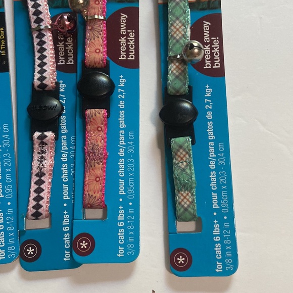 8 brand new cat collars all sold together brand new - Picture 7 of 7